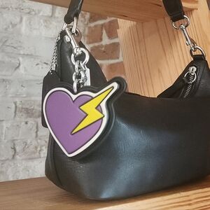 Coach Heart And Bolt Charm